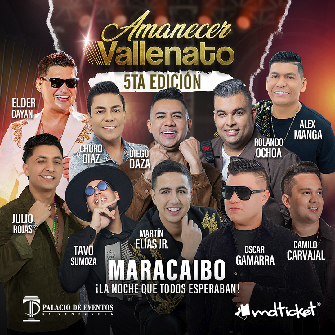 AMANECER VALLENATO, Quinta Edición. 🇻🇪