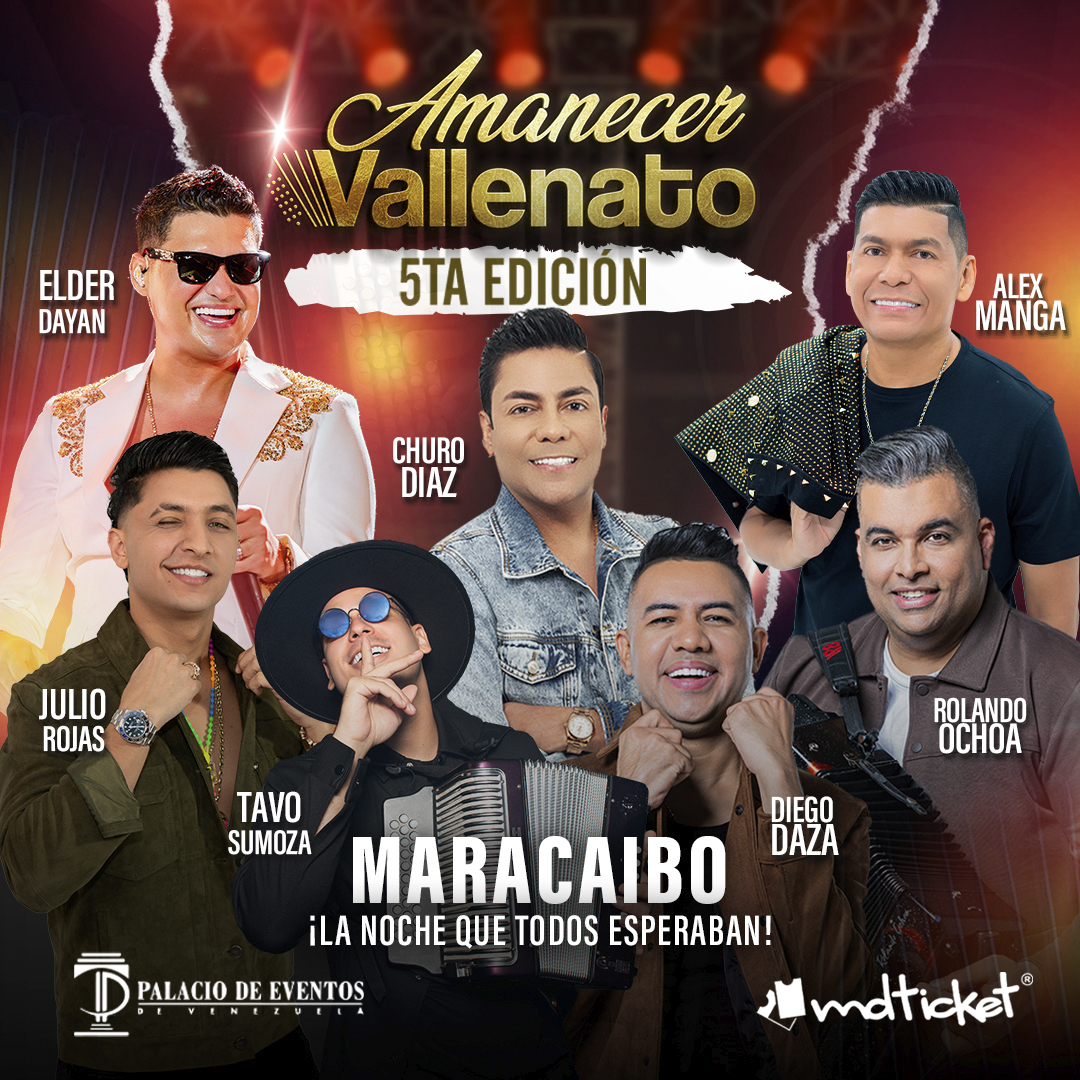 AMANECER VALLENATO, Quinta Edición. 🇻🇪